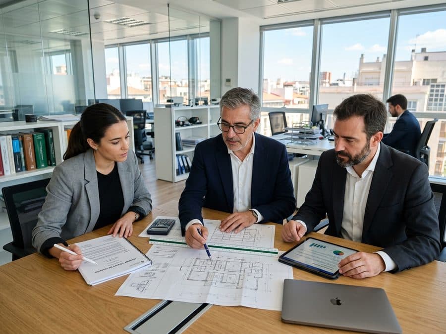 Equipo de profesionales de peritaje y tasación de Proyejal en Ourense